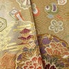 振袖 良品 金駒刺繍 正絹 古典柄 袷仕立て 身丈159.5cm 裄丈65cm リサイクル着物 着物 箔 金彩 成人式 二十歳 二十歳の集い フォーマル 華やか 菊 黄・黄土色_画像11