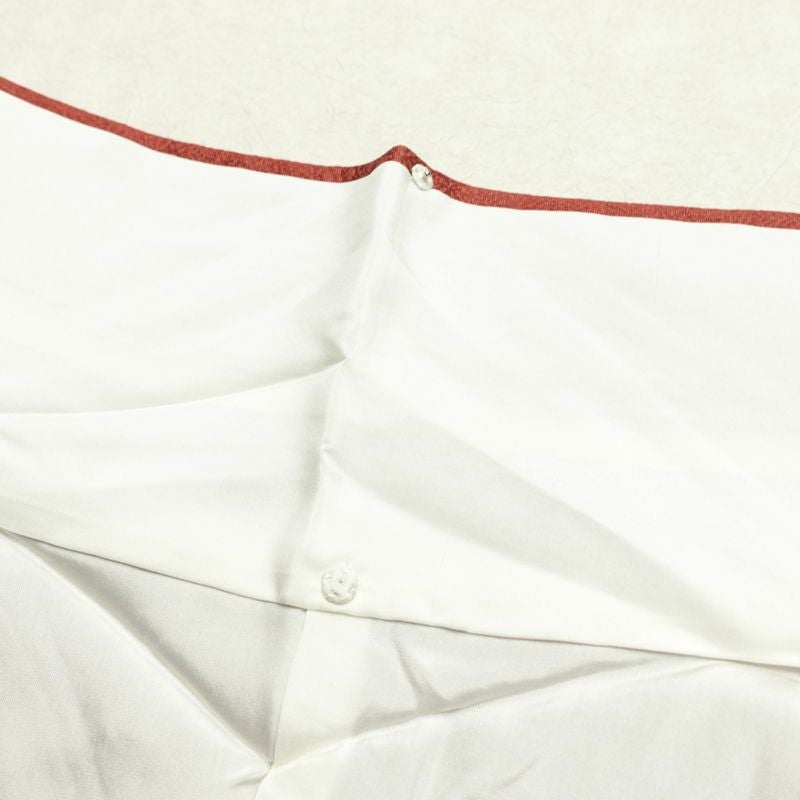 小紋 丹後ちりめん 嵯峨野 縮緬 飛び柄 正絹 花柄 袷仕立て 身丈163.5cm 裄丈65cm リサイクル着物 着物 モダン 小豆・エンジ_画像18