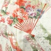 振袖 正絹 花柄 袷仕立て 身丈165cm 裄丈66cm リサイクル着物 着物 箔 金彩 結婚式 成人式 二十歳 二十歳の集い 多色使い_画像6