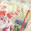 振袖 正絹 花柄 袷仕立て 身丈165cm 裄丈66cm リサイクル着物 着物 箔 金彩 結婚式 成人式 二十歳 二十歳の集い 多色使い_画像8