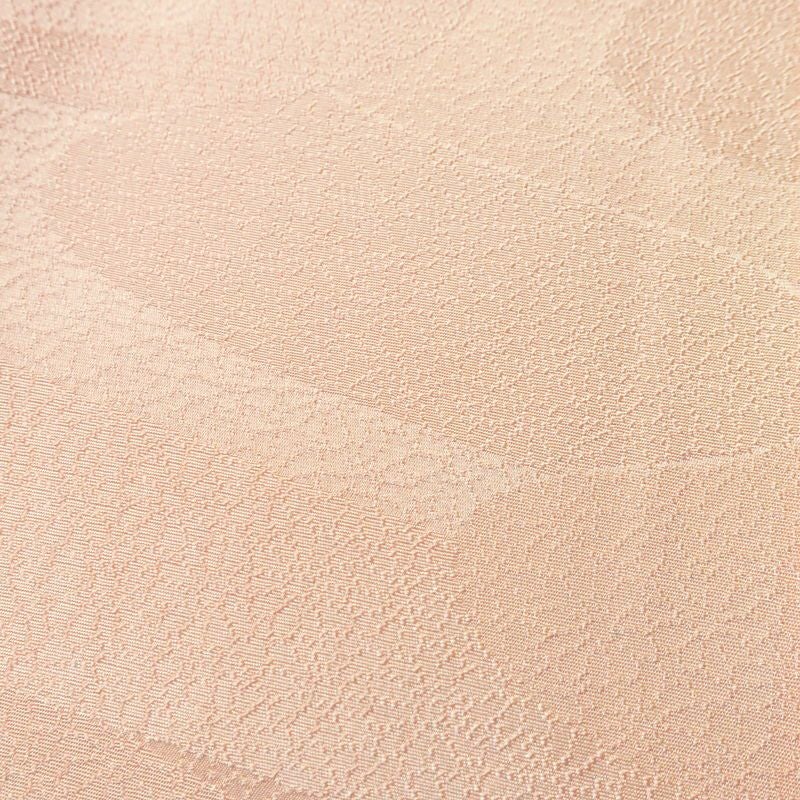 小紋 堅牢染 正絹 流水・波柄 袷仕立て 身丈161.5cm 裄丈68.5cm リサイクル着物 着物 ピンク_画像8