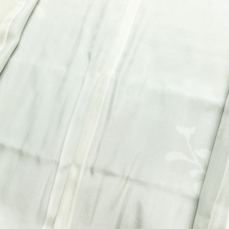 振袖 正絹 古典柄 袷仕立て 身丈161cm 裄丈63cm リサイクル着物 着物 箔 金彩 結婚式 成人式 二十歳 二十歳の集い パーティー フォーマル 華やか 菊 緑・うぐいす色_画像20