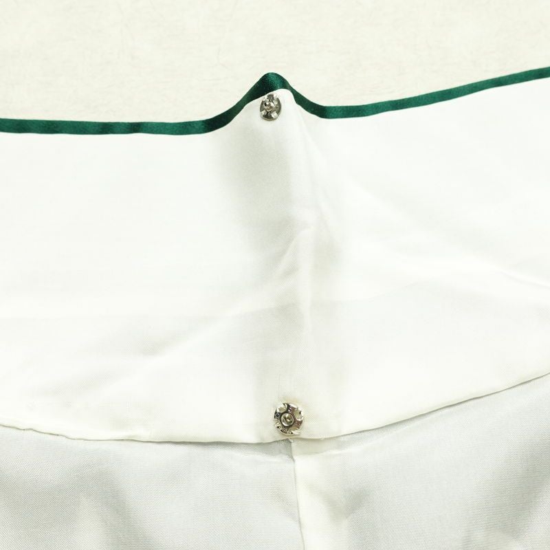 振袖 正絹 古典柄 袷仕立て 身丈161cm 裄丈63cm リサイクル着物 着物 箔 金彩 結婚式 成人式 二十歳 二十歳の集い パーティー フォーマル 華やか 菊 緑・うぐいす色_画像21