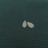 付け下げ 辻村寿三郎 ジュサブロー 美品 しつけ糸付き 縮緬 正絹 木の葉・植物柄 袷仕立て 身丈158cm 裄丈63cm リサイクル着物 着物 シンプル 緑・うぐいす色_画像12
