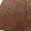 小紋 縮緬 正絹 古典柄 袷仕立て 身丈151.5cm 裄丈64cm リサイクル着物 着物 茶_画像4
