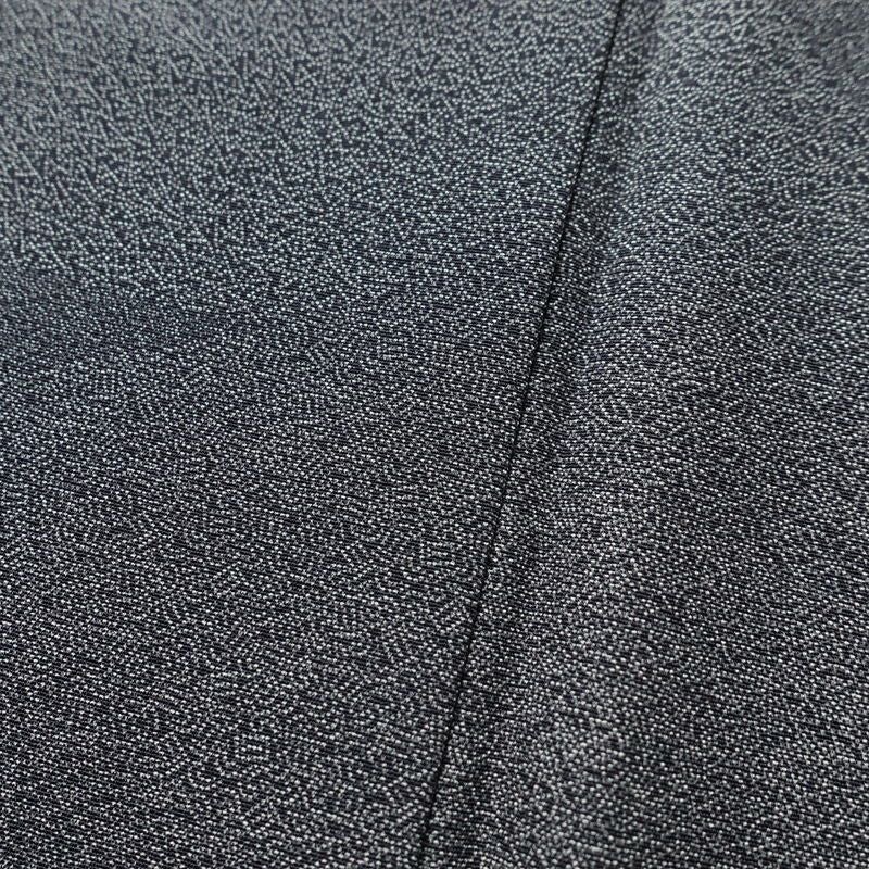 小紋 正絹 古典柄 袷仕立て 身丈158.5cm 裄丈64cm リサイクル着物 着物 青・紺_画像10