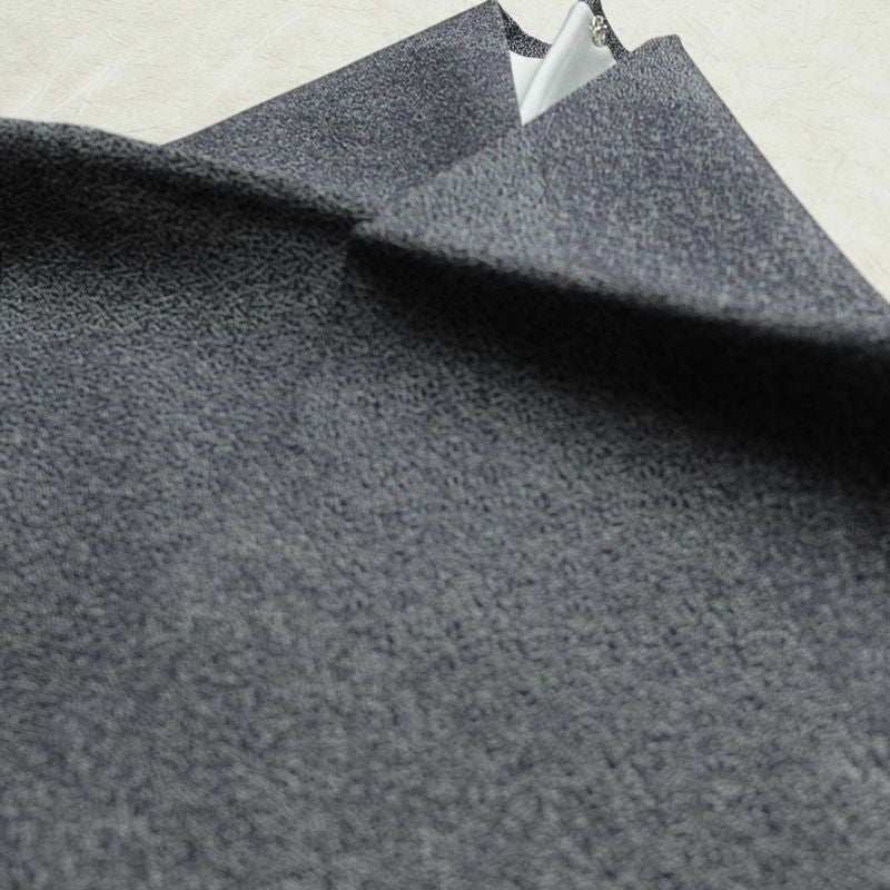 小紋 正絹 古典柄 袷仕立て 身丈158.5cm 裄丈64cm リサイクル着物 着物 青・紺_画像17