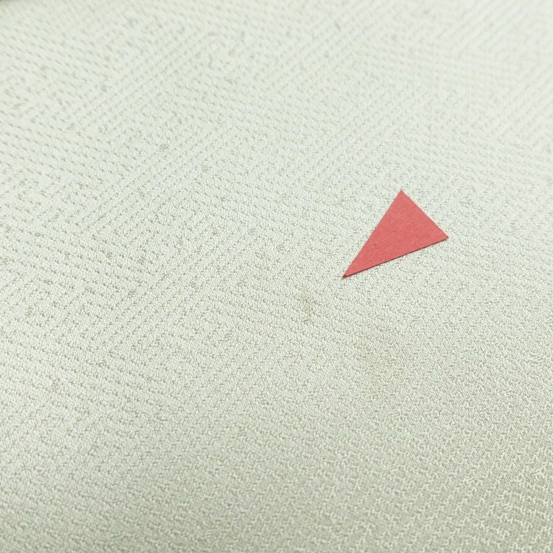 訪問着 しつけ糸付き 相良刺繍 綸子 正絹 花柄 袷仕立て 身丈164cm 裄丈65cm リサイクル着物 着物 箔 金彩 入学式 卒業式 結婚式 七五三 お宮参り フォーマル 菊 緑・うぐいす色_画像17