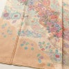 訪問着 美品 ふくれ織 正絹 古典柄 袷仕立て 身丈161cm 裄丈67cm リサイクル着物 一部しつけ糸付き 着物 箔 入学式 卒業式 七五三 お宮参り フォーマル ベージュ_画像4