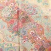 訪問着 美品 ふくれ織 正絹 古典柄 袷仕立て 身丈161cm 裄丈67cm リサイクル着物 一部しつけ糸付き 着物 箔 入学式 卒業式 七五三 お宮参り フォーマル ベージュ_画像6