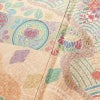 訪問着 美品 ふくれ織 正絹 古典柄 袷仕立て 身丈161cm 裄丈67cm リサイクル着物 一部しつけ糸付き 着物 箔 入学式 卒業式 七五三 お宮参り フォーマル ベージュ_画像12