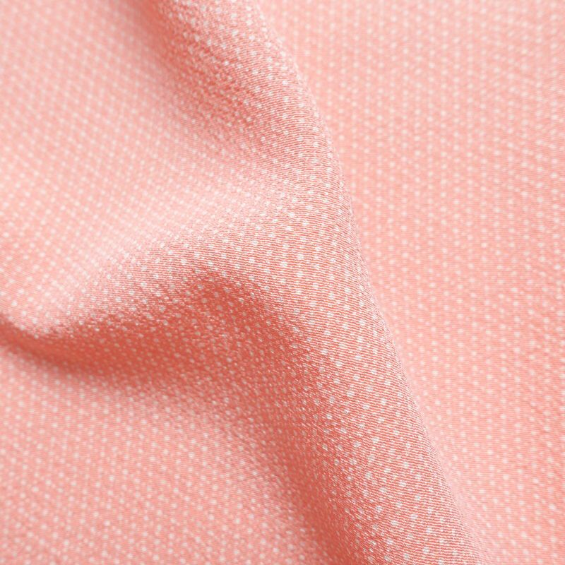 単衣 付下 美品 坂口幸市 落款入り 縮緬 正絹 古典柄 単衣仕立て 身丈162cm 裄丈66.5cm リサイクル着物 着物 ピンク_画像21