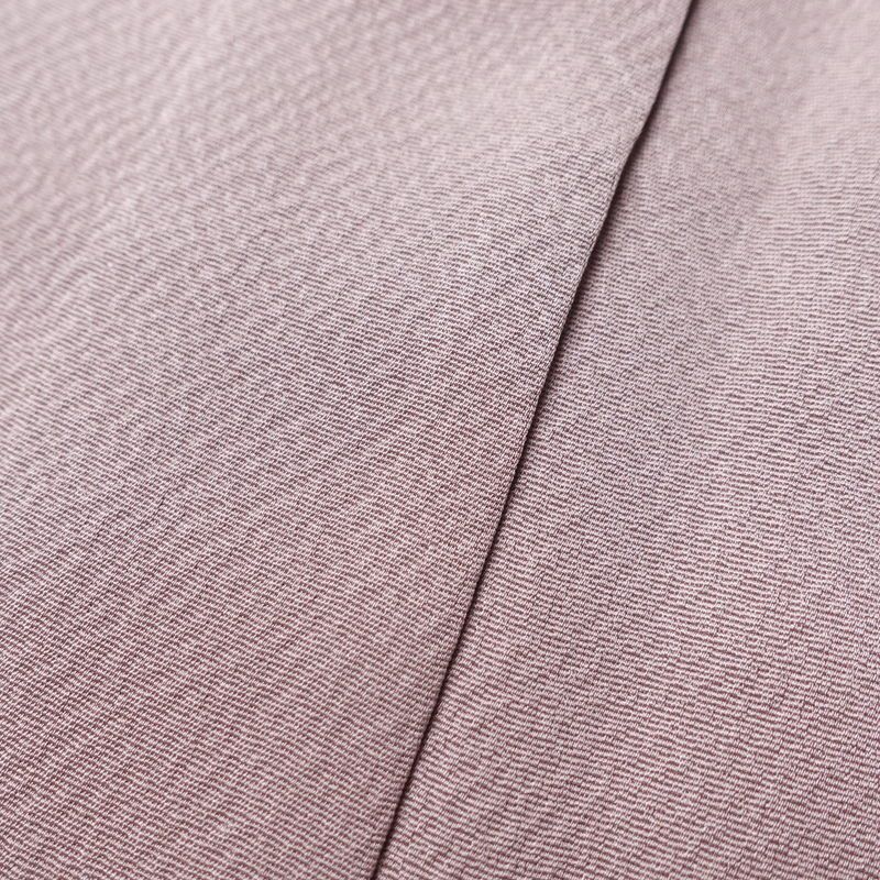 単衣 色無地 良品 落款入り 正絹 無地 単衣仕立て 身丈163.5cm 裄丈68cm リサイクル着物 着物 お茶会 フォーマル シンプル くすみパープル 紫・藤色_画像9