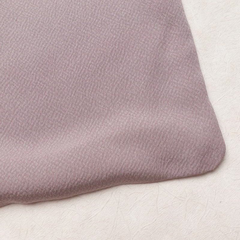 単衣 色無地 良品 落款入り 正絹 無地 単衣仕立て 身丈163.5cm 裄丈68cm リサイクル着物 着物 お茶会 フォーマル シンプル くすみパープル 紫・藤色_画像17