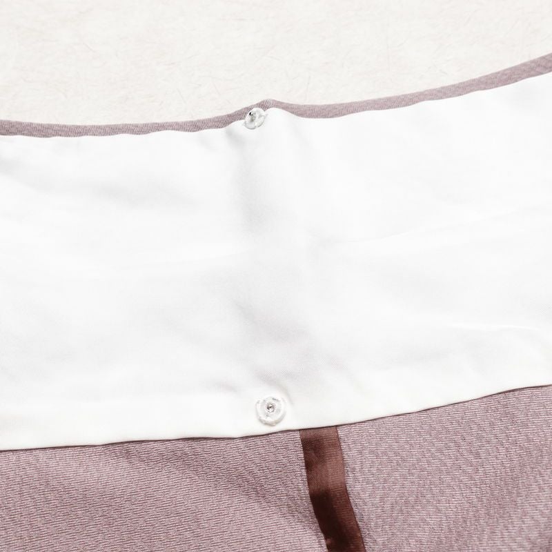 単衣 色無地 良品 落款入り 正絹 無地 単衣仕立て 身丈163.5cm 裄丈68cm リサイクル着物 着物 お茶会 フォーマル シンプル くすみパープル 紫・藤色_画像20