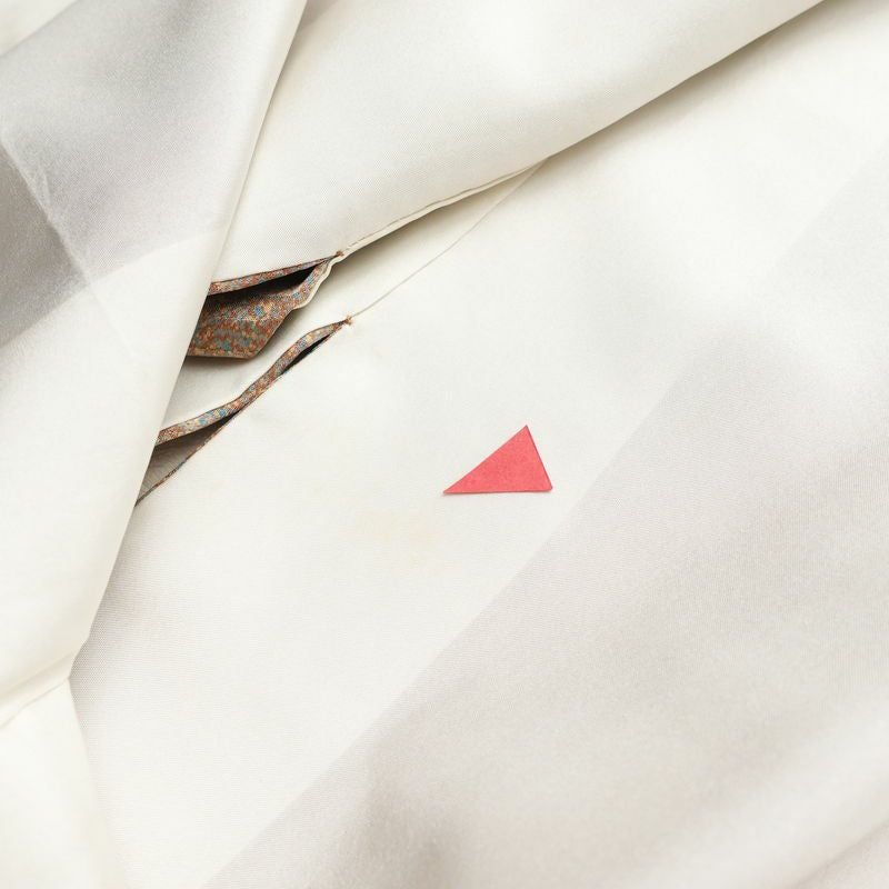 訪問着 正絹 花柄 袷仕立て 身丈161cm 裄丈63.5cm リサイクル着物 着物 共八掛 入学式 卒業式 七五三 お宮参り フォーマル 多色使い_画像19