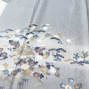 付け下げ 美品 しつけ糸付き 正絹 風景柄 袷仕立て 身丈159cm 裄丈65cm リサイクル着物 着物 入学式 卒業式 七五三 お宮参り くすみブルー フォーマル 青・紺_画像5