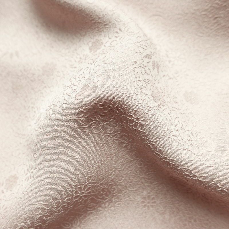 付け下げ 良品 一つ紋付き 正絹 木の葉・植物柄 袷仕立て 身丈161cm 裄丈67cm リサイクル着物 着物 箔 入学式 卒業式 七五三 お宮参り フォーマル 上品 松葉 松ぼっくり 紫・藤色_画像21