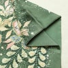 訪問着 良品 辻が花 落款入り 絞り 正絹 花柄 袷仕立て 身丈161.5cm 裄丈67.5cm リサイクル着物 着物 結婚式 パーティー フォーマル 華やか 緑・うぐいす色_画像15