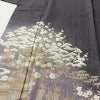 訪問着 良品 金駒刺繍 正絹 風景柄 袷仕立て 身丈166cm 裄丈68cm リサイクル着物 着物 箔 金彩 入学式 卒業式 七五三 お宮参り フォーマル 上品 紫・藤色_画像5