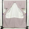 訪問着 美品 落款入り しつけ糸付き 正絹 風景柄 袷仕立て 身丈163.5cm 裄丈65cm リサイクル着物 着物 共八掛 入学式 卒業式 結婚式 七五三 お宮参り フォーマル 千鳥 紫・藤色_画像3