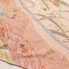 訪問着 美品 しつけ糸付き 絞り 正絹 花柄 袷仕立て 身丈167.5cm 裄丈65cm リサイクル着物 着物 刺繍 金彩 入学式 結婚式 パーティー フォーマル 絞り加工 華やか ピンク_画像15