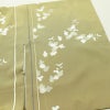 訪問着 良品 金駒刺繍 一つ紋付き 正絹 花柄 袷仕立て 身丈160.5cm 裄丈65cm リサイクル着物 着物 箔 金彩 入学式 卒業式 七五三 パーティー お宮参り フォーマル 黄・黄土色_画像15