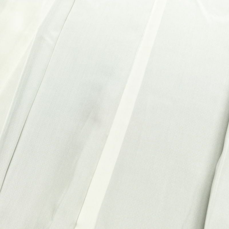 大島紬 美品 しつけ糸付き 正絹 花柄 袷仕立て 身丈159cm 裄丈63.5cm リサイクル着物 着物 未使用品 茶_画像17