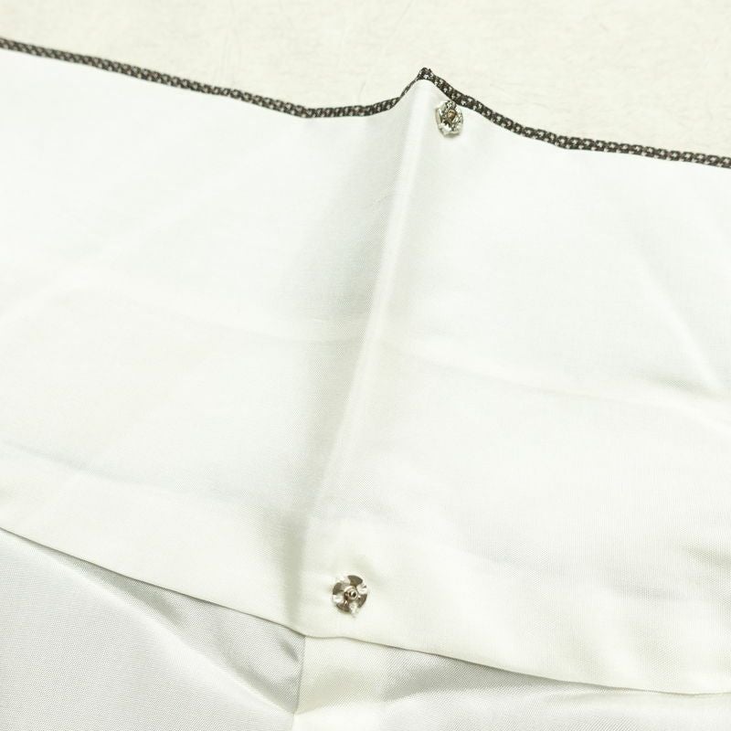 大島紬 美品 しつけ糸付き 正絹 花柄 袷仕立て 身丈159cm 裄丈63.5cm リサイクル着物 着物 未使用品 茶_画像18