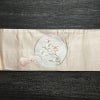 名古屋帯 太鼓柄 銀駒刺繍 正絹 花柄 名古屋仕立て 銀糸 刺繍 ピンク_画像11