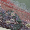 訪問着 美品 ふくれ織 正絹 花柄 袷仕立て 身丈167cm 裄丈70cm 金彩 入学式 卒業式 結婚式 七五三 パーティー お宮参り フォーマル 多色使い_画像13