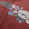 訪問着 美品 ふくれ織 正絹 花柄 袷仕立て 身丈167cm 裄丈70cm 金彩 入学式 卒業式 結婚式 七五三 パーティー お宮参り フォーマル 多色使い_画像18