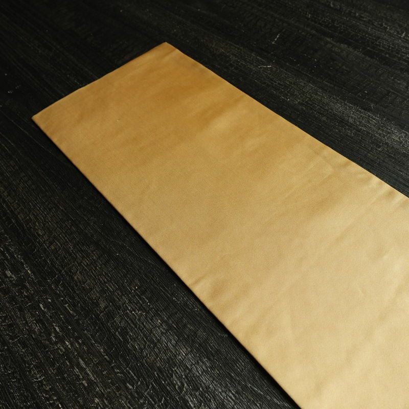 名古屋帯 太鼓柄 青銅箔 正絹 古典柄 名古屋仕立て なごや帯 リサイクル帯 帯 箔 金・銀_画像18