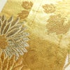 袋帯 六通柄 良品 フォーマル用 正絹 木の葉・植物柄 リサイクル帯 帯 箔 金糸 入学式 卒業式 結婚式 七五三 パーティー お宮参り フォーマル 華やか 金・銀_画像6