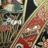 袋帯 六通柄 フォーマル用 正絹 古典柄 リサイクル帯 帯 箔 黒_画像4
