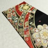 袋帯 六通柄 フォーマル用 正絹 古典柄 リサイクル帯 帯 箔 黒_画像19