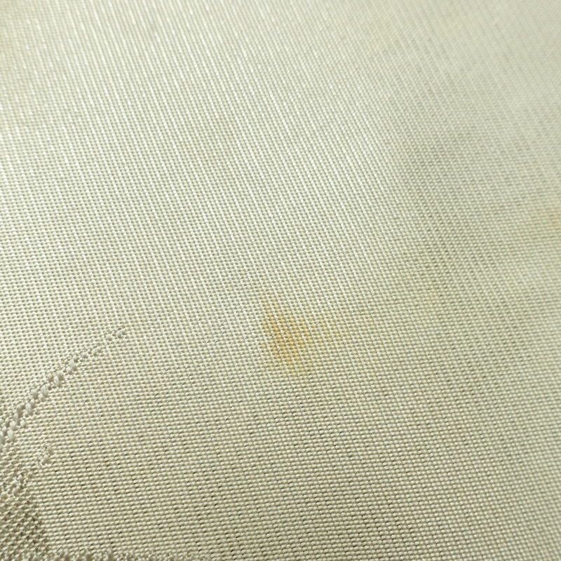 名古屋帯 双美洋花文 六通柄 正絹 花柄 名古屋仕立て なごや帯 リサイクル帯 帯 箔 金・銀_画像13