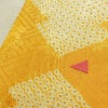 名古屋帯 太鼓柄 絞り 綸子 正絹 古典柄 名古屋仕立て なごや帯 リサイクル帯 帯 黄・黄土色_画像8