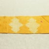 名古屋帯 太鼓柄 絞り 綸子 正絹 古典柄 名古屋仕立て なごや帯 リサイクル帯 帯 黄・黄土色_画像14