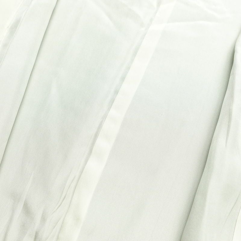 付け下げ 落款入り ふくれ織 正絹 風景柄 袷仕立て 身丈154cm 裄丈63.5cm リサイクル着物 着物 刺繍 金彩 フォーマル 緑・うぐいす色_画像19