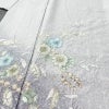 訪問着 縮緬 辻が花 正絹 花柄 袷仕立て 身丈159.5cm 裄丈67.5cm リサイクル着物 着物 入学式 卒業式 七五三 お宮参り フォーマル 紫・藤色_画像5