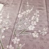 訪問着 絞り 正絹 木の葉・植物柄 袷仕立て 身丈162cm 裄丈67cm リサイクル着物 着物 入学式 卒業式 七五三 お宮参り フォーマル 紫・藤色_画像5