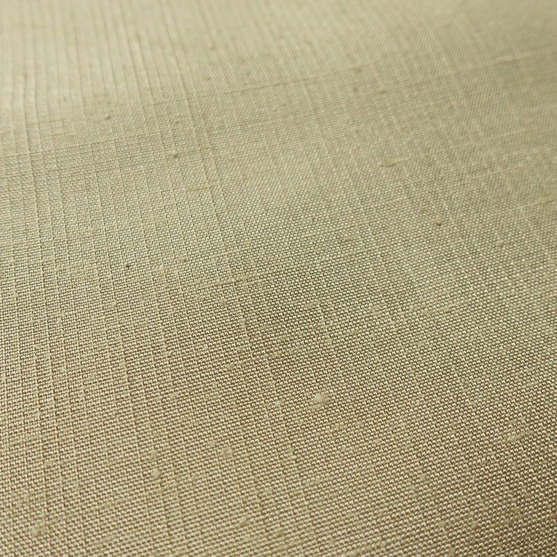 紬 正絹 無地 袷仕立て 身丈154cm 裄丈63cm リサイクル着物 着物 シンプル ベージュ_画像8