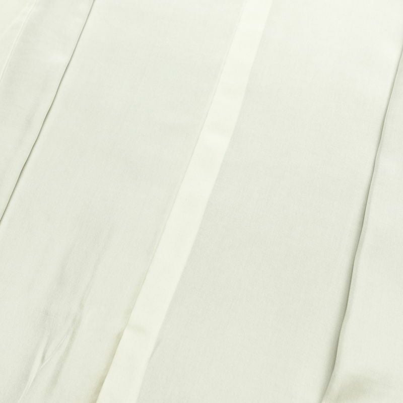 紬 正絹 無地 袷仕立て 身丈154cm 裄丈63cm リサイクル着物 着物 シンプル ベージュ_画像18