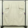 訪問着 良品 京手描友禅 縮緬 一つ紋付き 正絹 花柄 袷仕立て 身丈152.5cm 裄丈62.5cm リサイクル着物 着物 刺繍 箔 金彩 入学式 卒業式 七五三 お宮参り フォーマル 上品 グレー_画像1