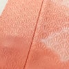 付け下げ 良品 綸子 正絹 古典柄 袷仕立て 身丈156.5cm 裄丈63cm リサイクル着物 着物 入学式 卒業式 七五三 お宮参り フォーマル 上品 サーモンピンク ピンク_画像10