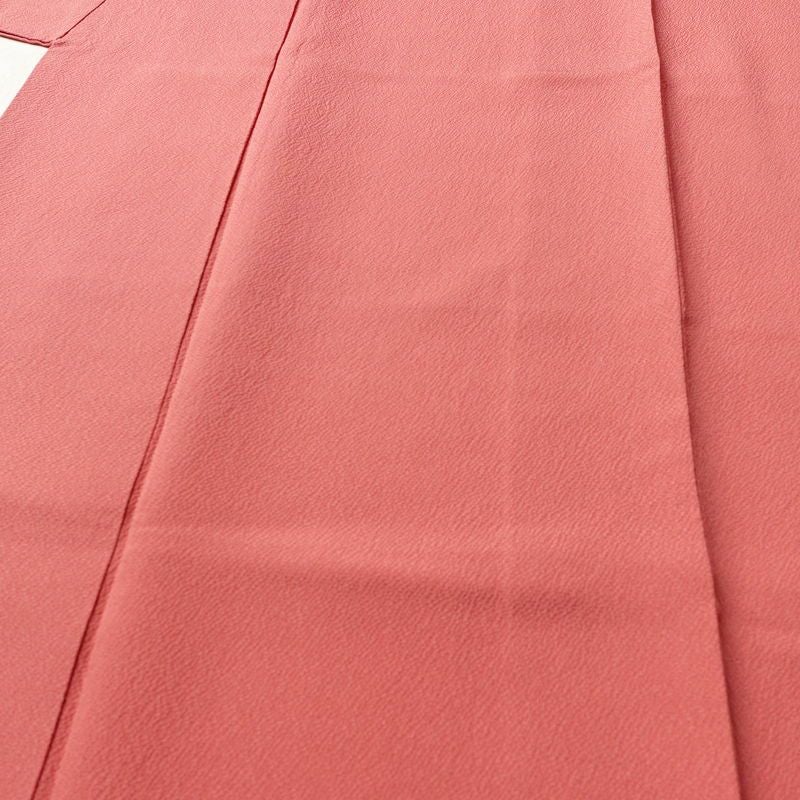 色無地 良品 一つ紋付き 正絹 無地 袷仕立て 身丈157cm 裄丈64cm リサイクル着物 着物 お茶会 フォーマル シンプル ピンク_画像5