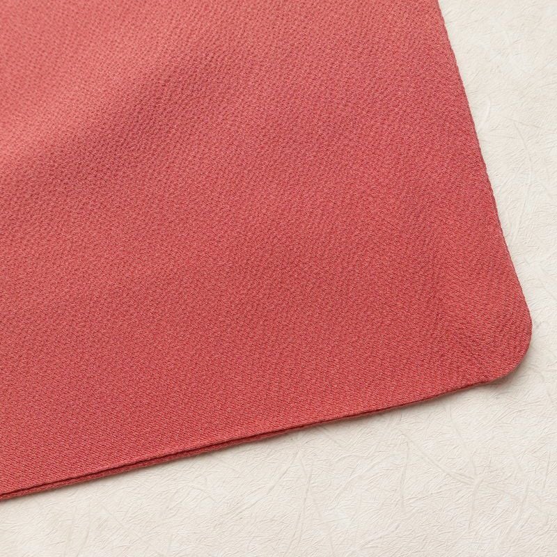 色無地 良品 一つ紋付き 正絹 無地 袷仕立て 身丈157cm 裄丈64cm リサイクル着物 着物 お茶会 フォーマル シンプル ピンク_画像16