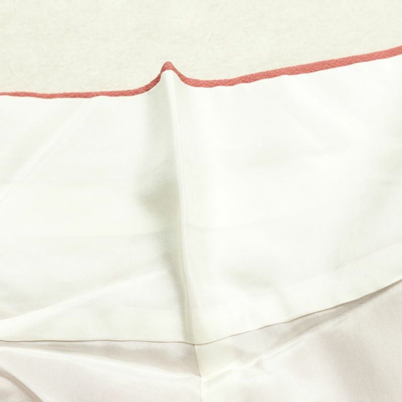 色無地 良品 一つ紋付き 正絹 無地 袷仕立て 身丈157cm 裄丈64cm リサイクル着物 着物 お茶会 フォーマル シンプル ピンク_画像20