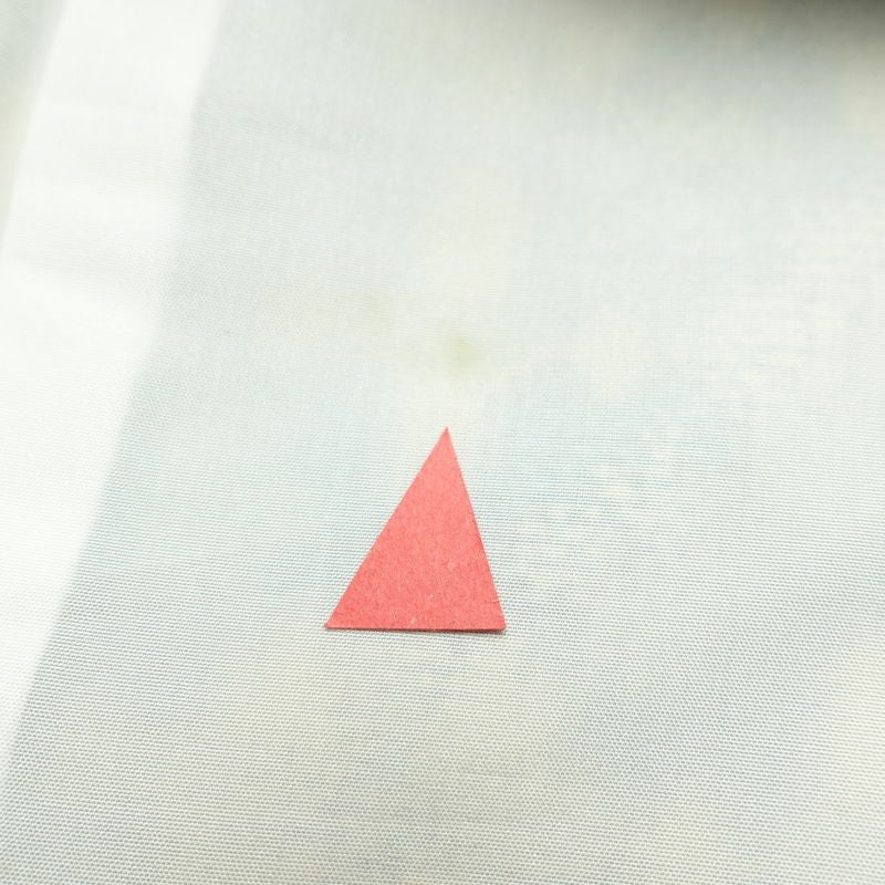 紬 正絹 幾何学柄・抽象柄 袷仕立て 身丈157cm 裄丈64.5cm リサイクル着物 着物 モダン 多色使い_画像18